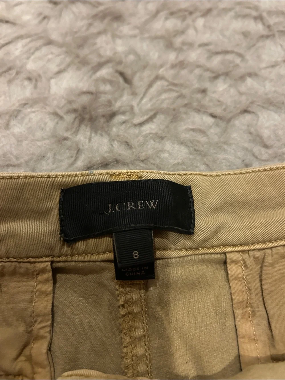Jcrew Cotton Women's Khaki Shorts